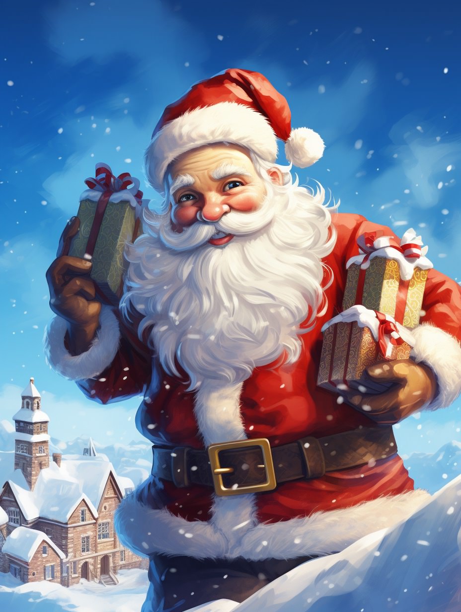  Julemanden Ai Stock Photo 