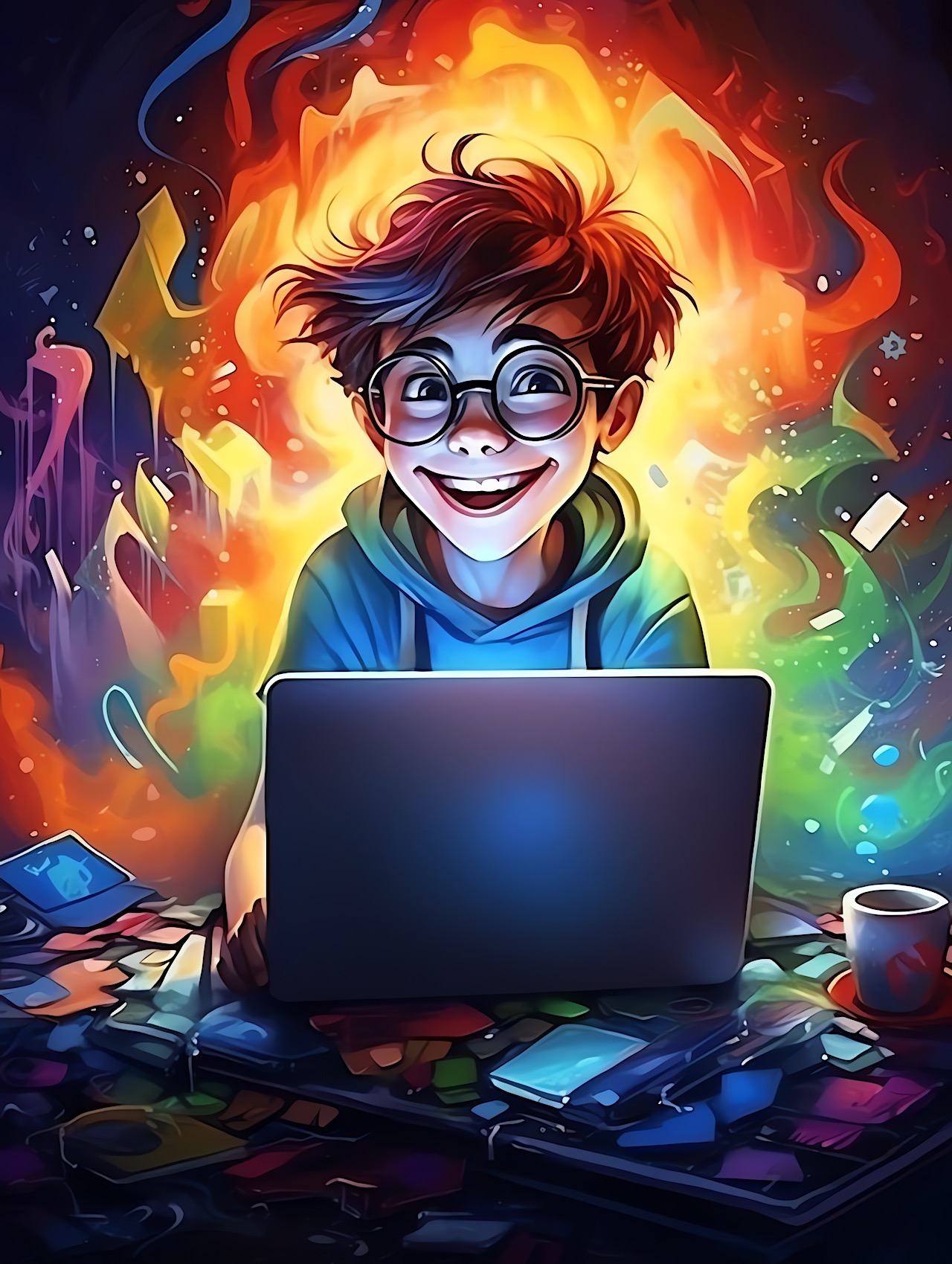  Gamer Ai Stock Photo 