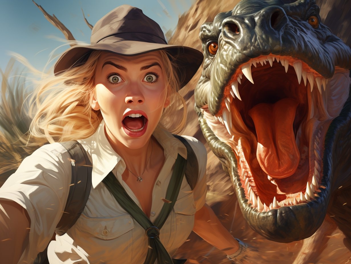  My Last Selfie Ai Stock Photo 