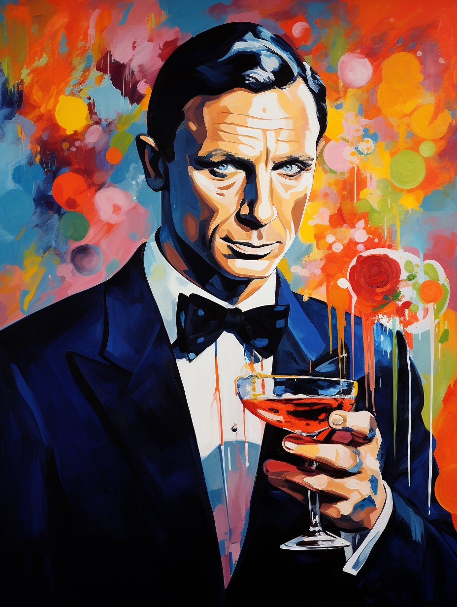  Shaken Not Stirred Ai Stock Photo 