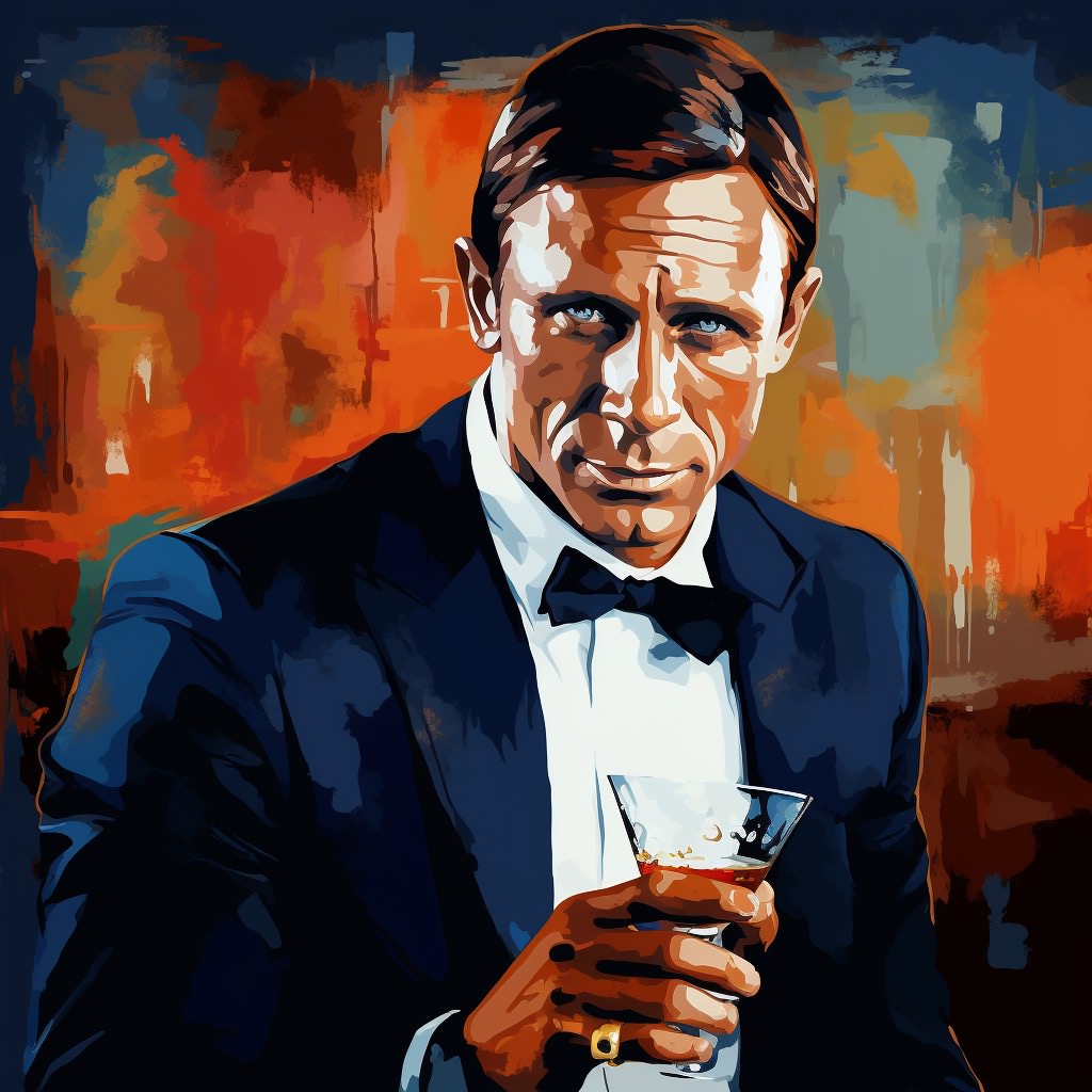  Shaken Not Stirred Ai Stock Photo 