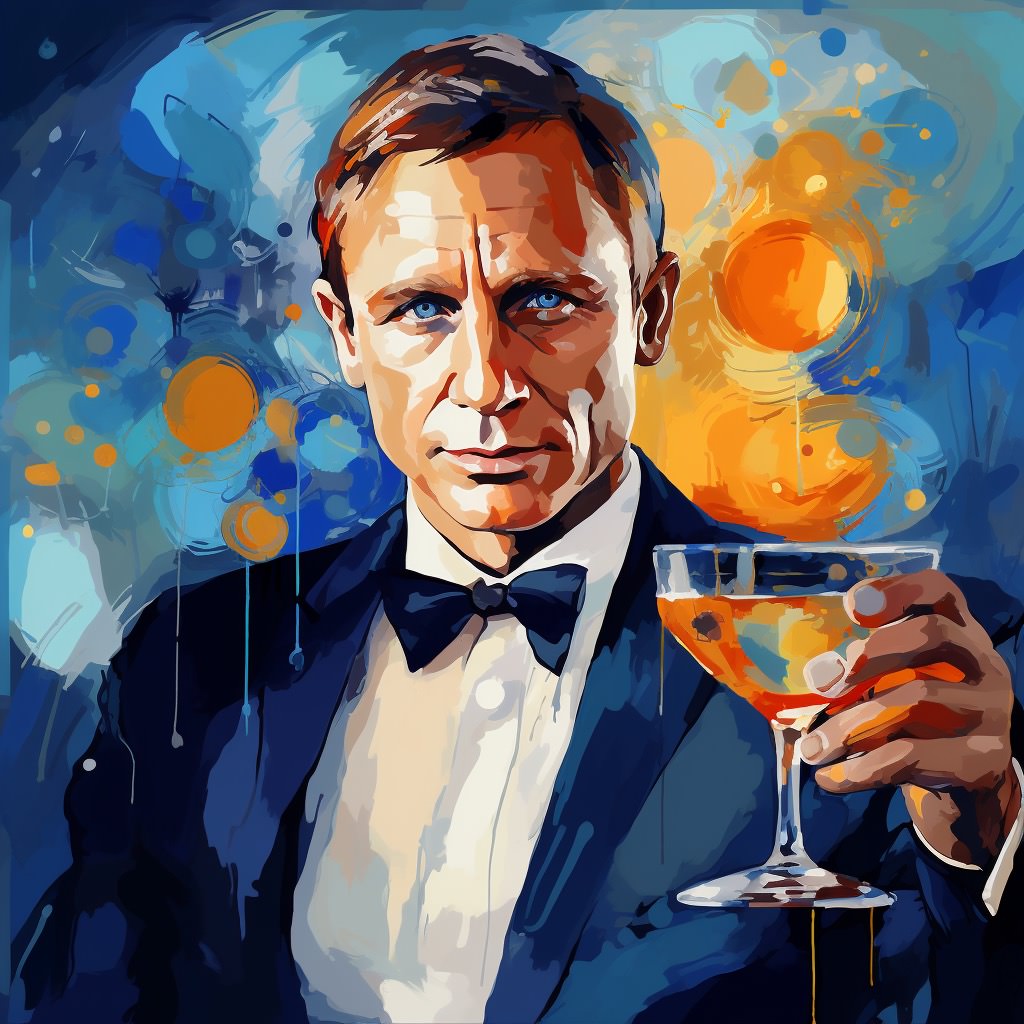  Shaken Not Stirred Ai Stock Photo 